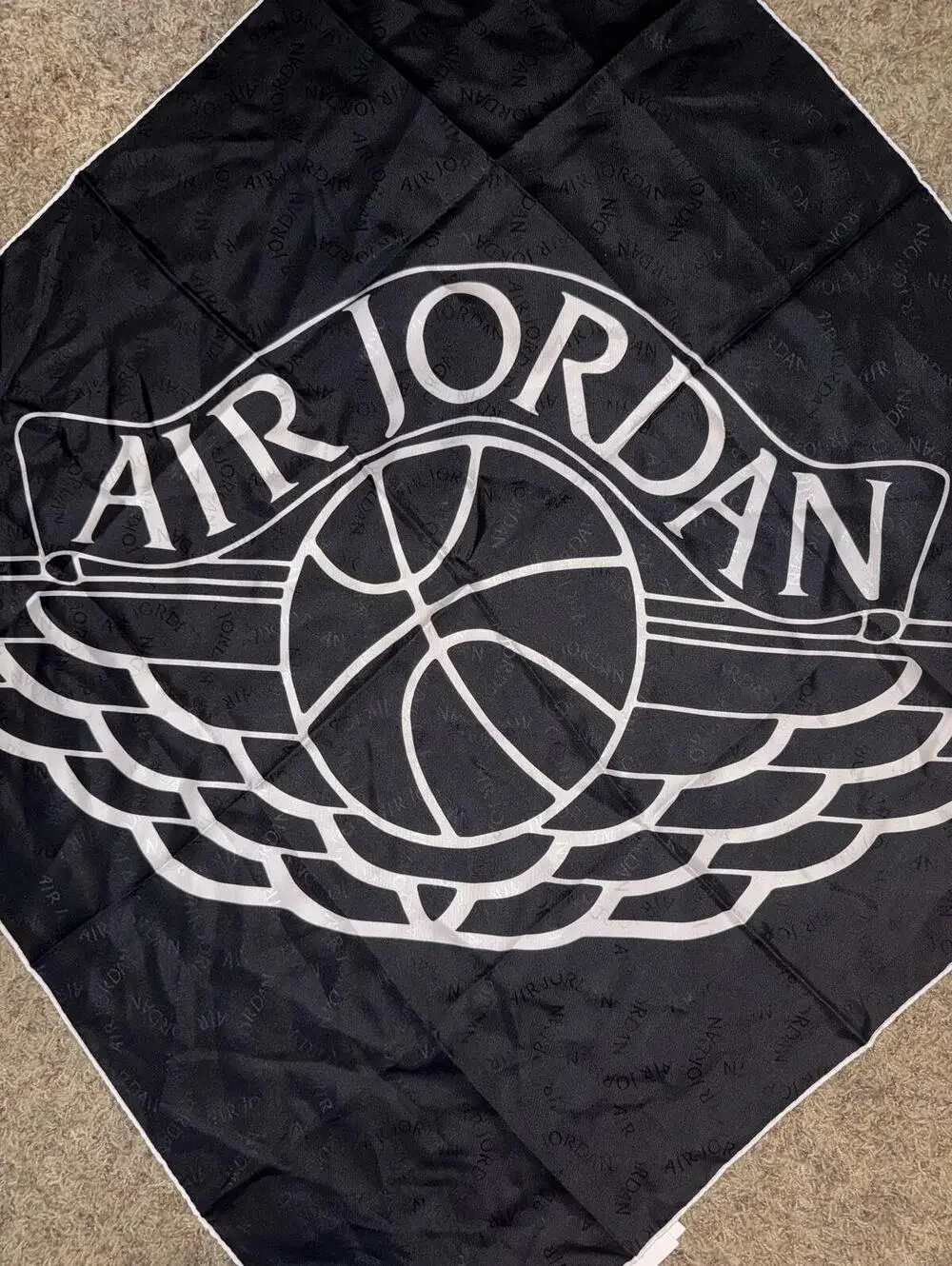 Air Jordan One Wings Silk Scarf Made in Italy 100% Silk Limited
